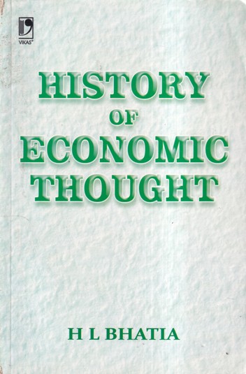HISTORY OF ECONOMIC THOUGHT | VIKAS