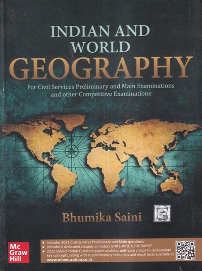 INDIAN AND WORLD GEOGRAPHY | BHUMIKA SAINI | McGraw Hill