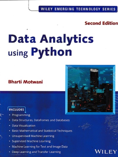 DATA ANALYTICS USING PYTHON | BHARTI MOTWANI | Wiley