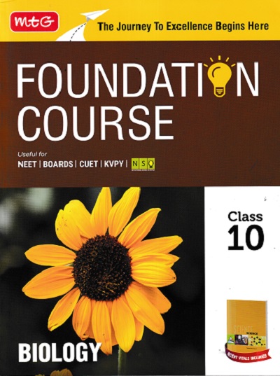 FOUNDATION COURSE BIOLOGY Class 10 | MTG