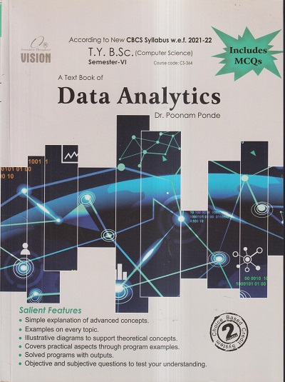 A TEXT BOOK OF DATA ANALYTICS | DR. POONAM PONDE | VISION