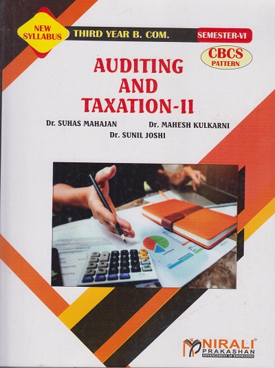 AUDITING AND TAXATION 2 (Third Year Bcom Semester 6)