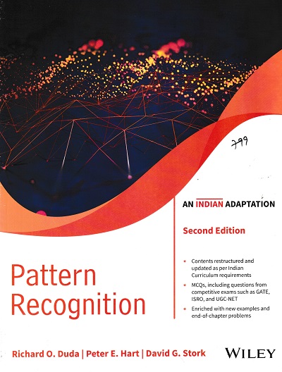 PATTERN RECOGNITION | RICHARD O. DUDA, PETER E. HART, DAVID G. STORK | Wiley