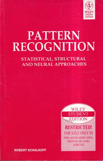 PATTERN RECOGNITION | ROBERT SCHALKOFF | Wiley
