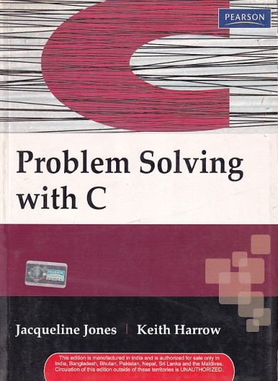 PROBLEM SOLVING WITH C | PEARSON