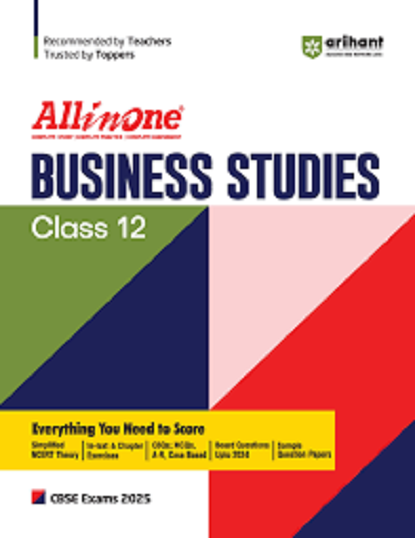 ALL IN ONE BUSINESS STUDIES CBSE Class 12th | Arihant Publications