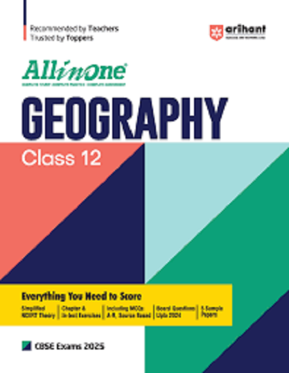 ALL IN ONE GEOGRAPHY CBSE Class 12th | Arihant Publications