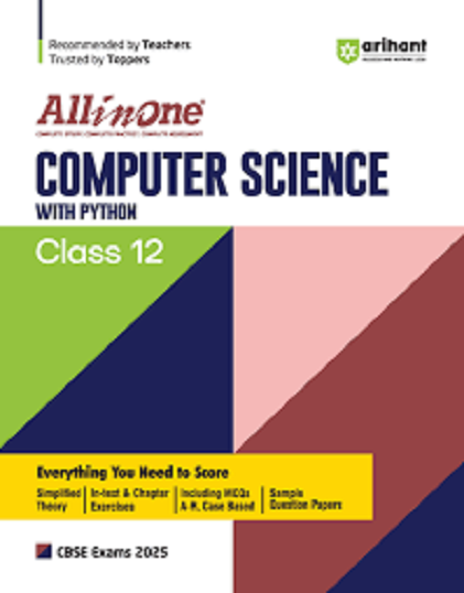 ALL IN ONE COMPUTER SCIENCE WITH PYTHON CBSE Class 12th | Arihant Publications