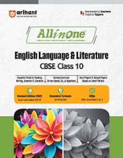 ALL IN ONE ENGLISH LANGUAGE AND LITERATURE CBSE CLASS 10th | Arihant Publications