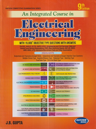 AN INTEGRATED COURSE IN ELECTRICAL ENGINEERING | J.B. GUPTA | Katson