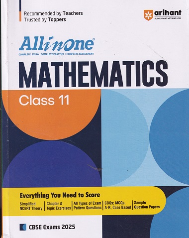 ALL IN ONE MATHEMATICS CBSE Class 11th | Arihant Publications