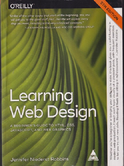 OREILLY LEARNING WEB DESIGN | JENNIFER NIEDERST ROBBINS