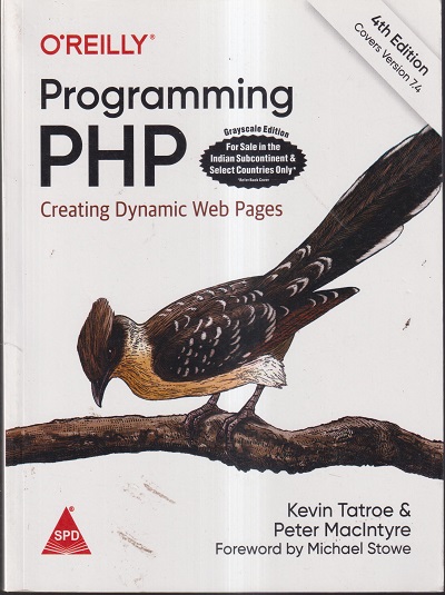 OREILLY PROGRAMMING PHP | KEVIN TATROE, PETER MACINTYRE & RASMUS LERDORF