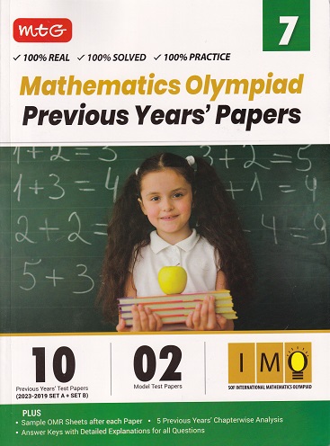 MATHEMATICS OLYMPIAD PREVIOUS YEARs PAPERS Class 7 | MTG