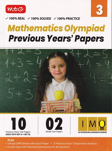 MATHEMATICS OLYMPIAD PREVIOUS YEARs PAPERS Class 3 | MTG