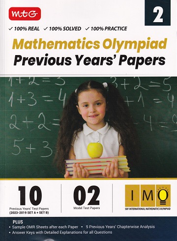 MATHEMATICS OLYMPIAD PREVIOUS YEARs PAPERS Class 2 | MTG