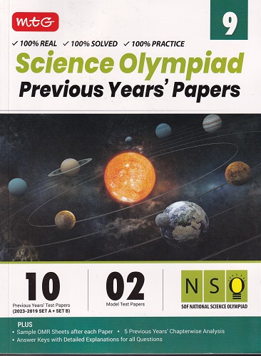 SCIENCE OLYMPIAD PREVIOUS YEARs PAPERS Class 9 | MTG
