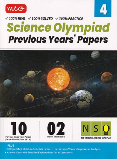 SCIENCE OLYMPIAD PREVIOUS YEARs PAPERS Class 4 | MTG