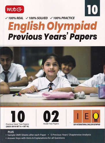 ENGLISH OLYMPIAD PREVIOUS YEARs PAPERS Class 10 | MTG