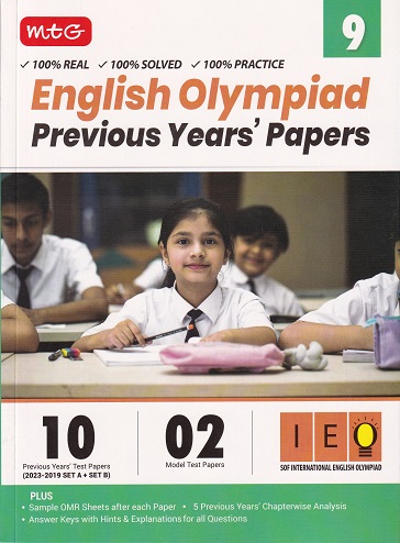 ENGLISH OLYMPIAD PREVIOUS YEARs PAPERS Class 9 | MTG