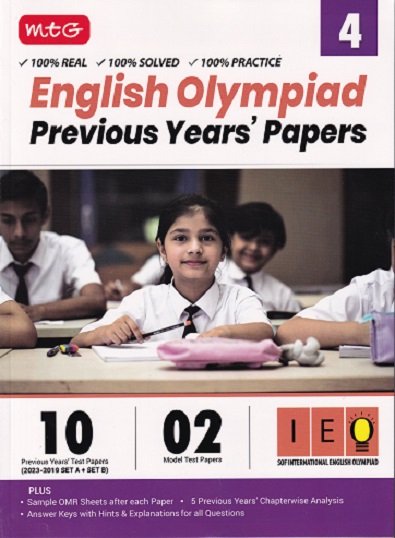 ENGLISH OLYMPIAD PREVIOUS YEARs PAPERS Class 4 | MTG