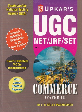 UPKAR'S UGC NET/JRF/SET COMMERCE | DR.L.N.KOLI & MADAN SINGH