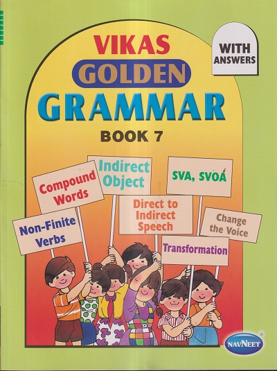 VIKAS GOLDEN GRAMMAR BOOK 7 | नवनीत एज्युकेशन (इंडिया) लि (Navneet Education India Ltd)