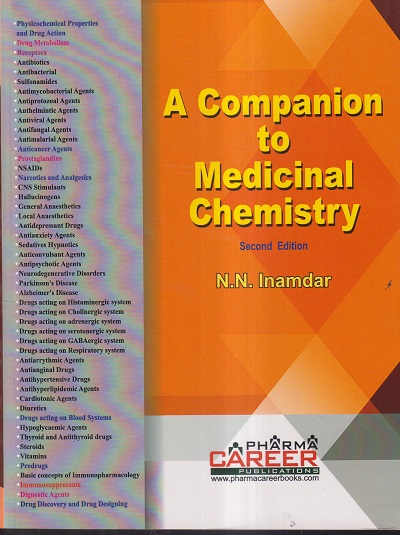A COMPANION TO MEDICINAL CHEMISTRY | N.N. INAMDAR | CAREER