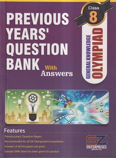 PREVIOUS YEARs QUESTION BANK With Answers GENERAL KNOWLEDGE OLYMPIAD Class 8 | SILVER ZONE