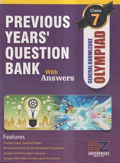 PREVIOUS YEARs QUESTION BANK With Answers GENERAL KNOWLEDGE OLYMPIAD Class 7 | SILVER ZONE
