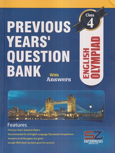 PREVIOUS YEARs QUESTION BANK With Answers ENGLISH OLYMPIAD Class 4 | SILVER ZONE