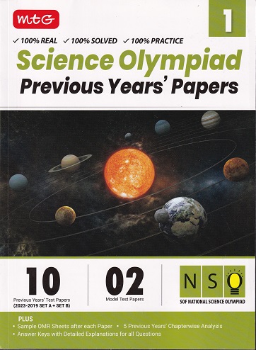 SCIENCE OLYMPIAD PREVIOUS YEARs PAPERS Class 10 | MTG
