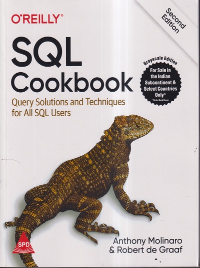OREILLY SQL COOKBOOK | ANTHONY MOLINARO, ROBERT DE GRAAF | SHROFF PUBLICATION (SPD)