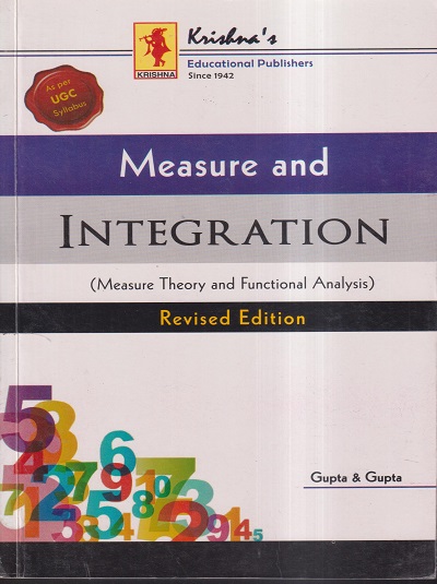MEASURES AND INTEGRATION | GUPTA & GUPTA | KRISHNA PRAKASHAN MEERUT