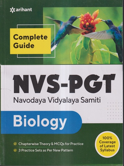 COMPLETE GUIDE NVS-PGT NAVODAYA VIDYALAYA SAMITI BIOLOGY | ARIHANT