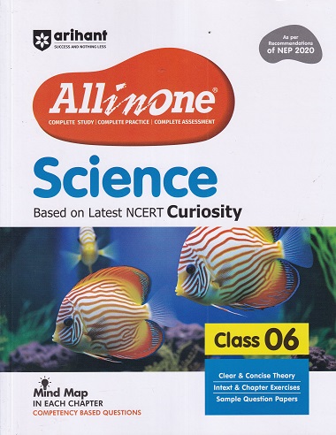 ALL IN ONE (NCERT Based) SCIENCE CBSE Class 6th | Arihant Publications