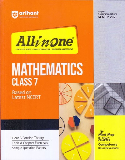 ALL IN ONE (NCERT Based) MATHEMATICS CBSE Class 7th | Arihant Publications