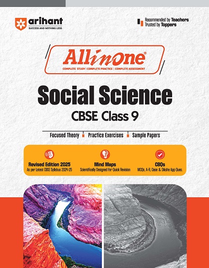ALL IN ONE SOCIAL SCIENCE CBSE CLASS 9th | Arihant Publications