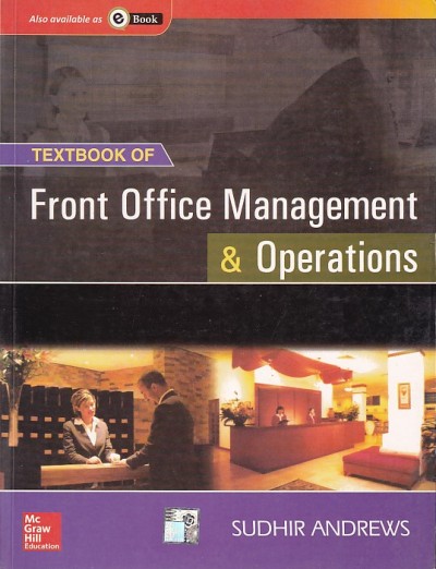 FRONT OFFICE MANAGEMENT & OPERATIONS | SUDHIR ANDREWS | McGraw Hill