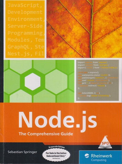 NODE.JS (THE COMPREHENSIVE GUIDE) | SEBASTIAN SPRINGER | SHROFF PUBLICATION (SPD)