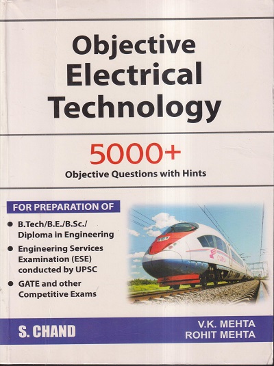 OBJECTIVE ELECTRICAL TECHNOLOGY 5000+ | V.K. MEHTA, ROHIT MEHTA | S. CHAND