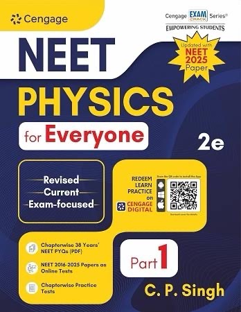 NEET CHEMISTRY Part 1 For Everyone (Includes Solved Paper NEET 2025) | R. SHARMA | Cengage
