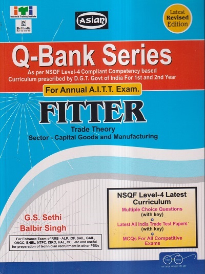 Q-BANK SERIES FITTER (NSQF 4) | G.S. SETHI, BALBIR SINGH | Computech