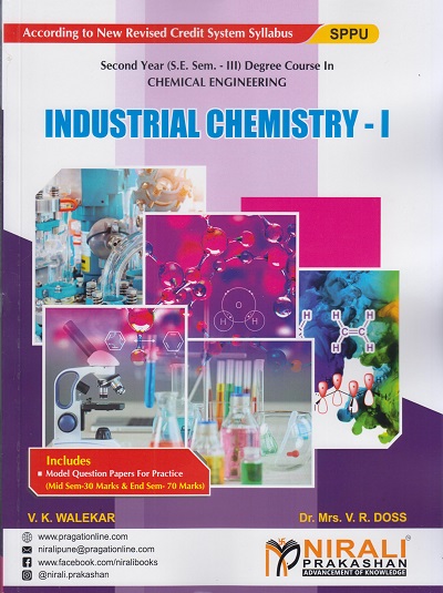 INDUSTRIAL CHEMISTRY-1 (Second Year (SY) Chemical Engineering - Semester 3)