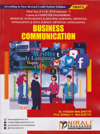 BUSINESS COMMUNICATION (Third Year (T.Y.) B.Tech - Semester 5) (Computer Engineering, Artificial Intelligence & Machine Learning / Artificial Intelligence & Data Science / Artificial Intelligence - DBATU)