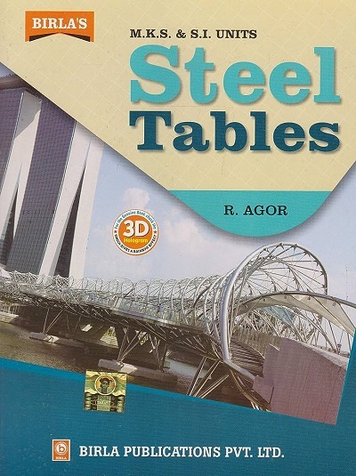 M.K.S. & S.I. Units STEEL TABLES | R. AGOR | Birla