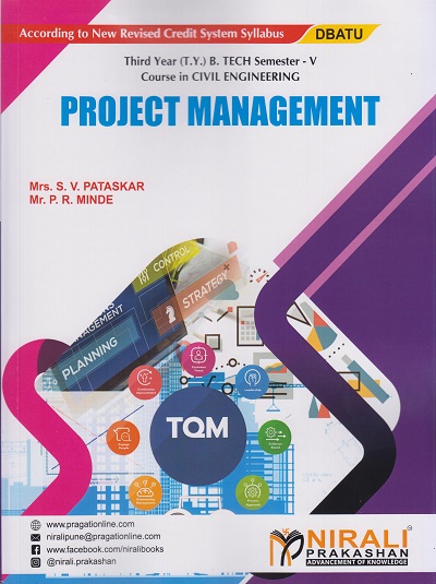 PROJECT MANAGEMENT (Third Year (T.Y.) B. Tech Course In Civil Engineering - Semester 5 - DBATU)