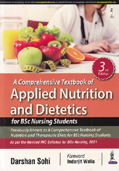 A COMPREHENSIVE TEXTBOOK OF APPLIED NUTRITION AND DIETETICS | DARSHAN SOHI, INDARJIT WALIA | Jaypee
