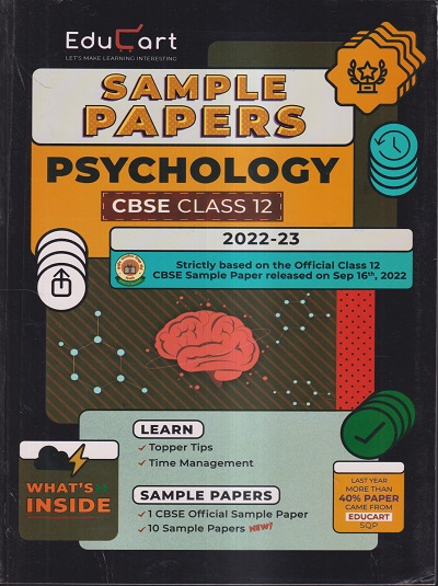 SAMPLE PAPERS CBSE CLASS- 12 PSYCHOLOGY 2022-23 | EDUCART