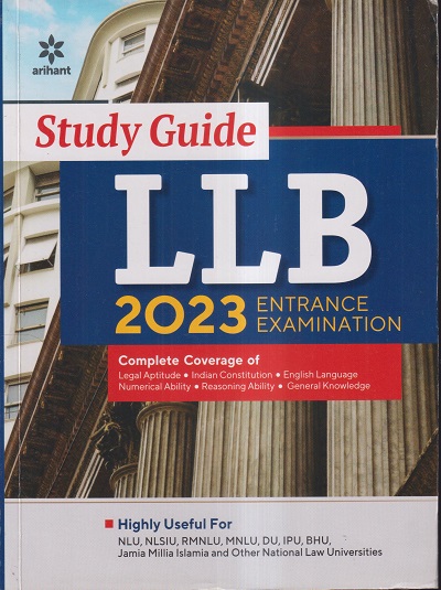 STUDY GUIDE LLB ENTRANCE EXAMINATION 2023 | ARIHANT PUBLICATIONS